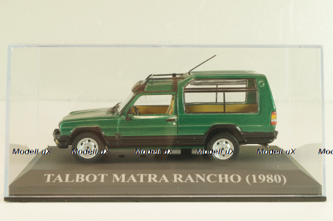 Talbot Matra Rancho 1980, green, Altaya 1:43