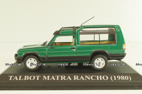 Talbot Matra Rancho 1980, green, Altaya 1:43