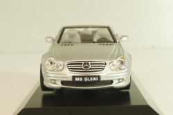 Mercedes-Benz SL 500 Cabriolet 2001 (R230), silver, 43005SW, Welly 1:43
