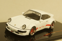 Porsche 911 (964) RWB Rauh-Welt white, MOC305, IXO 1:43