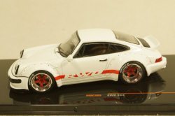 Porsche 911 (964) RWB Rauh-Welt white, MOC305, IXO 1:43