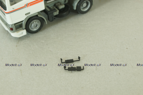 Daf 95 with semi trailer Holland, white, Herpa 1:87
