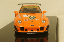 Porsche 911 (993) RWB #7 Rauh-Welt Jägermeister orange, MOC210, IXO 1:43