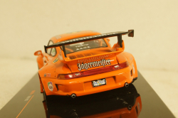 Porsche 911 (993) RWB #7 Rauh-Welt Jägermeister orange, MOC210, IXO 1:43