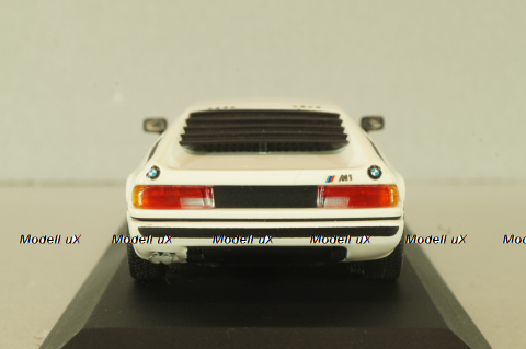 BMW M1 street 1978, white, 430025020, Minichamps 1:43
