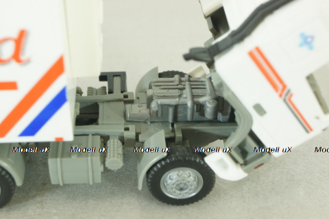 Daf 95 with semi trailer Holland, white, Herpa 1:87