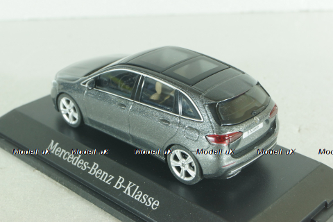 Mercedes-Benz B 180 (W246) 2011, grey, B66960456, Herpa 1:43