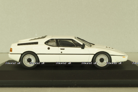 BMW M1 street 1978, white, 430025020, Minichamps 1:43