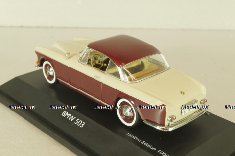 BMW 503 Coupe, red/white, 02246, Schuco 1:43 Уценка!