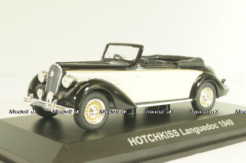 Hotchkiss Languedoc Cabriolet 1949, black/beige, 590010, Norev 1:43