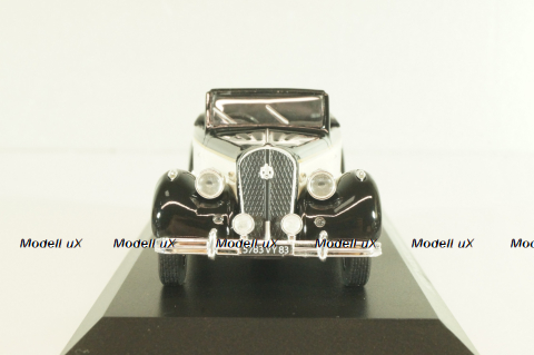 Hotchkiss Languedoc Cabriolet 1949, black/beige, 590010, Norev 1:43