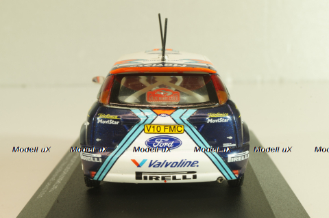 Ford Focus RS WRC #3 Rally Monte Carlo 2001, Sainz/Moya, SKM188, Skid 1:43 Уценка!
