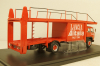 Fiat 673 Race Car Transporter 1976 Lancia Alitalia Rally Team, TRU037, IXO 1:43
