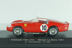Ferrari 250 TRI/61 #10 O.Gendebien/P.Hill winner Le Mans 1961, LM1961, IXO 1:43