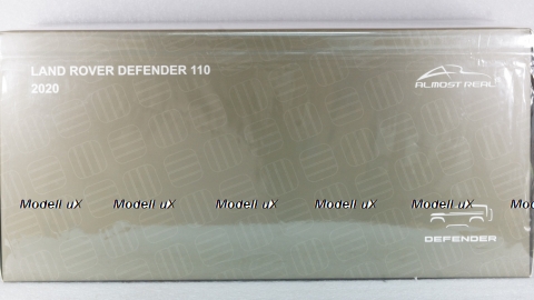 Land Rover Defender 110 with Roof Pack 2020 Fuji White, Almost Real 1:18