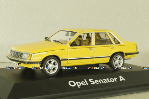 Opel Senator A 1978, yellow, 03302, Schuco 1:43