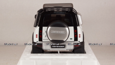 Land Rover Defender 110 with Roof Pack 2020 Fuji White, Almost Real 1:18
