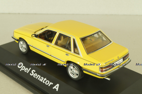 Opel Senator A 1978, yellow, 03302, Schuco 1:43