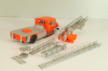Mercedes L1519 DLK30 Metz, fire engine Scala, Germany 1966, Pompieri Italy collection #14, Altaya 1:43 На запчасти!