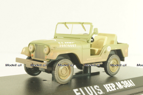 Jeep M-38A1 Elvis, green, 86311, Greenlight 1:43