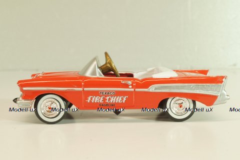 Chevrolet Bel Air "TEXACO Fire Chiff" 1957, red, (педальная машина), 68260, Gearbox