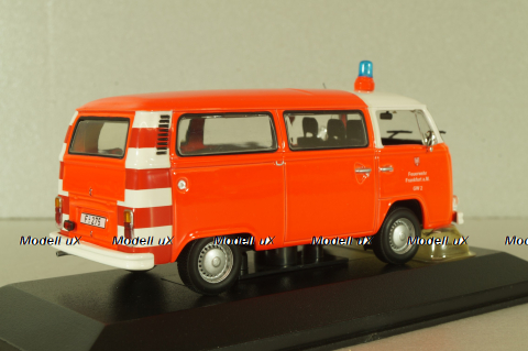 Volkswagen T2 Fire engine Frankfurt 1972, 400053091, Minichamps 1:43