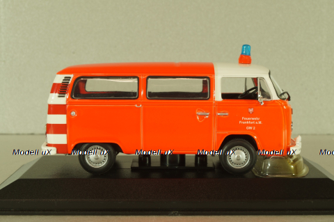Volkswagen T2 Fire engine Frankfurt 1972, 400053091, Minichamps 1:43