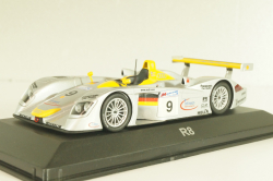 Audi R8 #9 2nd place  24H Le Mans 2000, Mcnish/Ortelli/Aiello, 20000000971, Minichamps 1:43