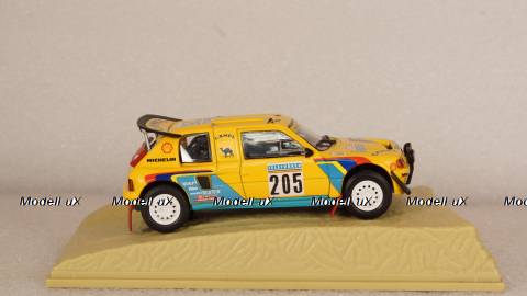 Peugeot 205 Turbo 16 Grand Raid Rally Paris–Dakar 1987 A. Vatanen-B.Giroux, Norev 1:43