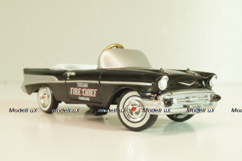 Chevrolet Bel Air "TEXACO Fire Chiff" 1957, black, (педальная машина), 68259, Gearbox