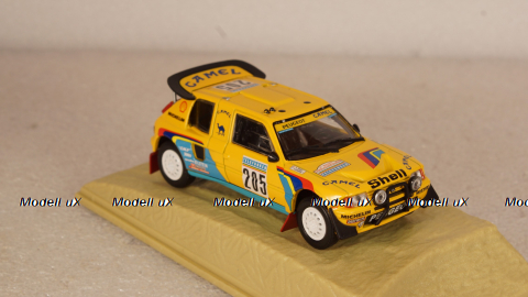 Peugeot 205 Turbo 16 Grand Raid Rally Paris–Dakar 1987 A. Vatanen-B.Giroux, Norev 1:43