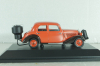 Mercedes-Benz 170V (W136) with Wood Gasifier 1937, red, 450246600, Schuco 1:43