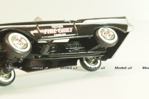 Chevrolet Bel Air "TEXACO Fire Chiff" 1957, black, (педальная машина), 68259, Gearbox