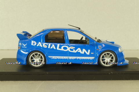 Renault Logan tunning 2006, blue, 101093, Eligor 1:43