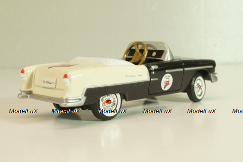 Chevrolet Bel Air "TEXACO Fire Chiff" 1955, black/white, (педальная машина), 67809, Gearbox