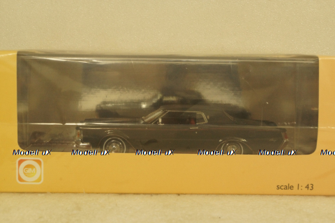 Lincoln Continental Mark III 1971, black, GIM010D, GIM 1:43