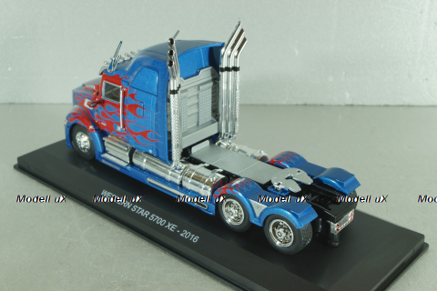 Western Star 5700 XE 2016, blue, Truck Tuning Collection #18, Hachette 1:43