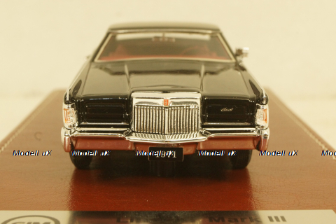 Lincoln Continental Mark III 1971, black, GIM010D, GIM 1:43