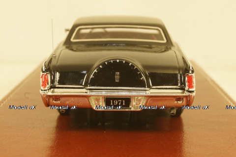 Lincoln Continental Mark III 1971, black, GIM010D, GIM 1:43