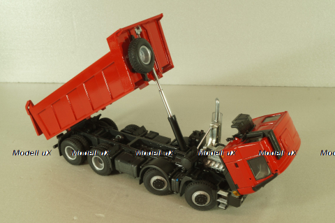 Tatra T815-230S84 8x8 2008, dump truck, red, 89019, Kaden 1:43