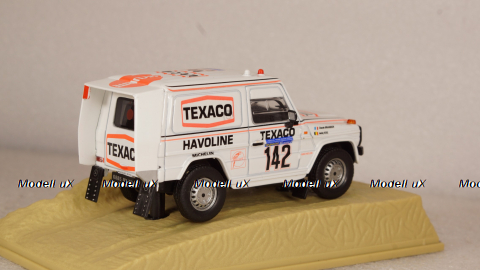 MERCEDES 280 GE # 142 - J. ICKX - C. BRASSEUR - DAKAR 1983, Norev 1:43