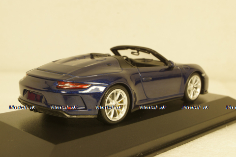 Porsche 911 (991) Speedster  2019, blue metallic, 410061132, Minichamps 1:43