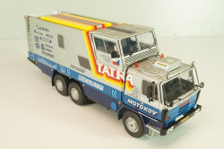 Tatra 815 GTC around-the-world trip 1987-1990, silver, LTM051, Legendas Teherautok a Multbol #51, Deagostini 1:43