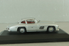 Mercedes 300 SL "Gullwing"  (W198) 1954, silver, MBOMS001, Altaya, Mercedes-Benz Offizielle Modell Sammlung #61, 1:43