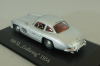 Mercedes 300 SL "Gullwing"  (W198) 1954, silver, MBOMS001, Altaya, Mercedes-Benz Offizielle Modell Sammlung #61, 1:43