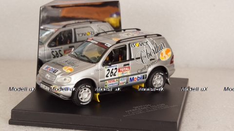 MERCEDES ML430 #262 RALLYE PARIS-DAKAR-CAIRO 2000 P.Alliot/B.Cattarelli, SKID 1:43