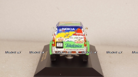 Mitsubishi Pajero Dakar 2001 #207  M.Prieto-A.Velminno, RAM015, IXO 1:43