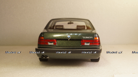 BMW 730I (E32) 1986 Green Metallic, 100023004, Minichamps 1:18