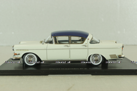 Opel Kapitan P 2.5 1954, white, 43943, NEO 1:43