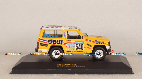 Nissan Patrol Paris-Dakar #540 1987, Конверсия 1:43